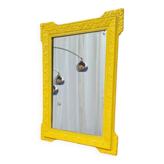 Wood and plaster mirror 1950