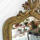 Art Nouveau fireplace mirror 1900