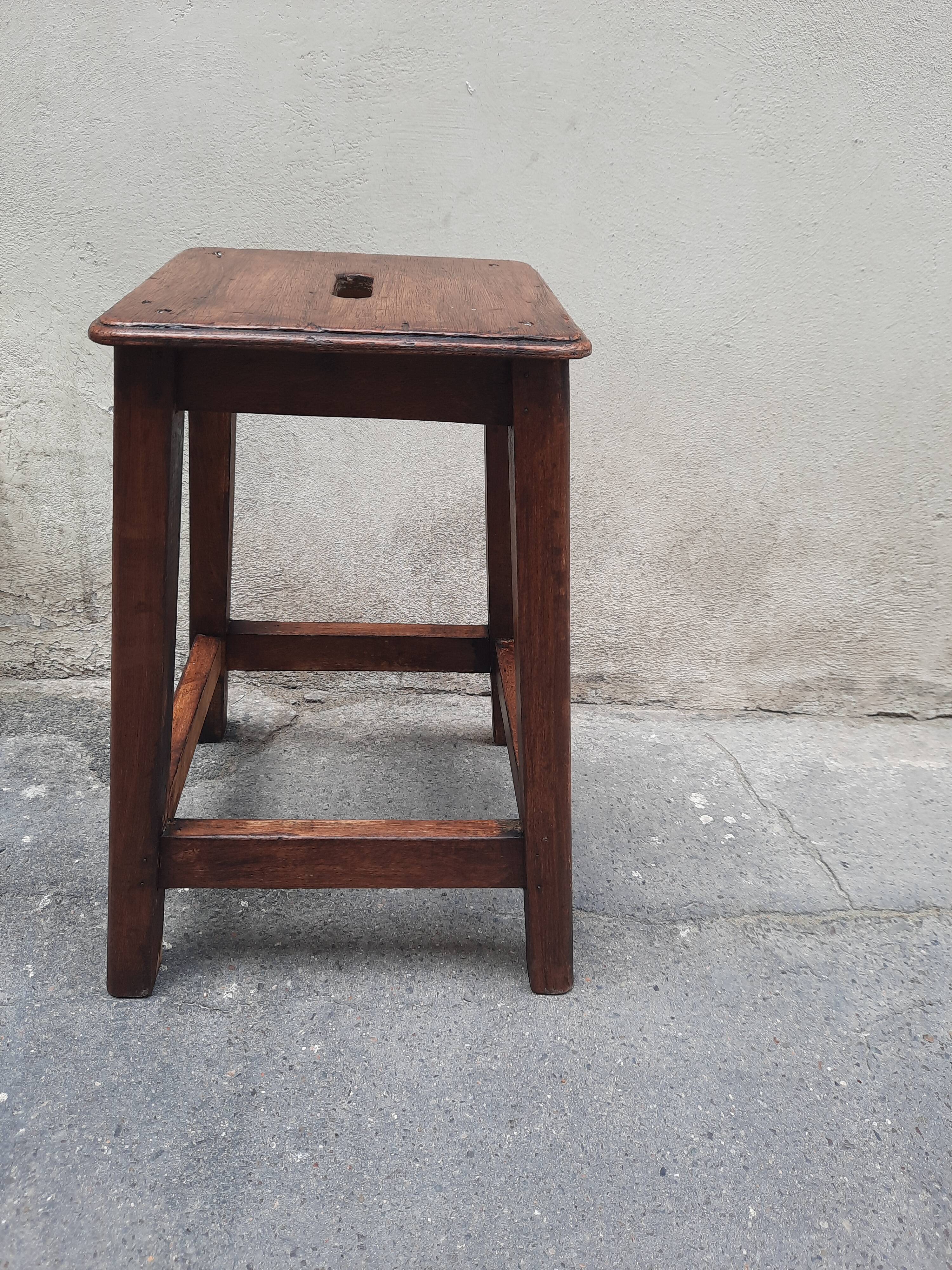 Old workshop stool