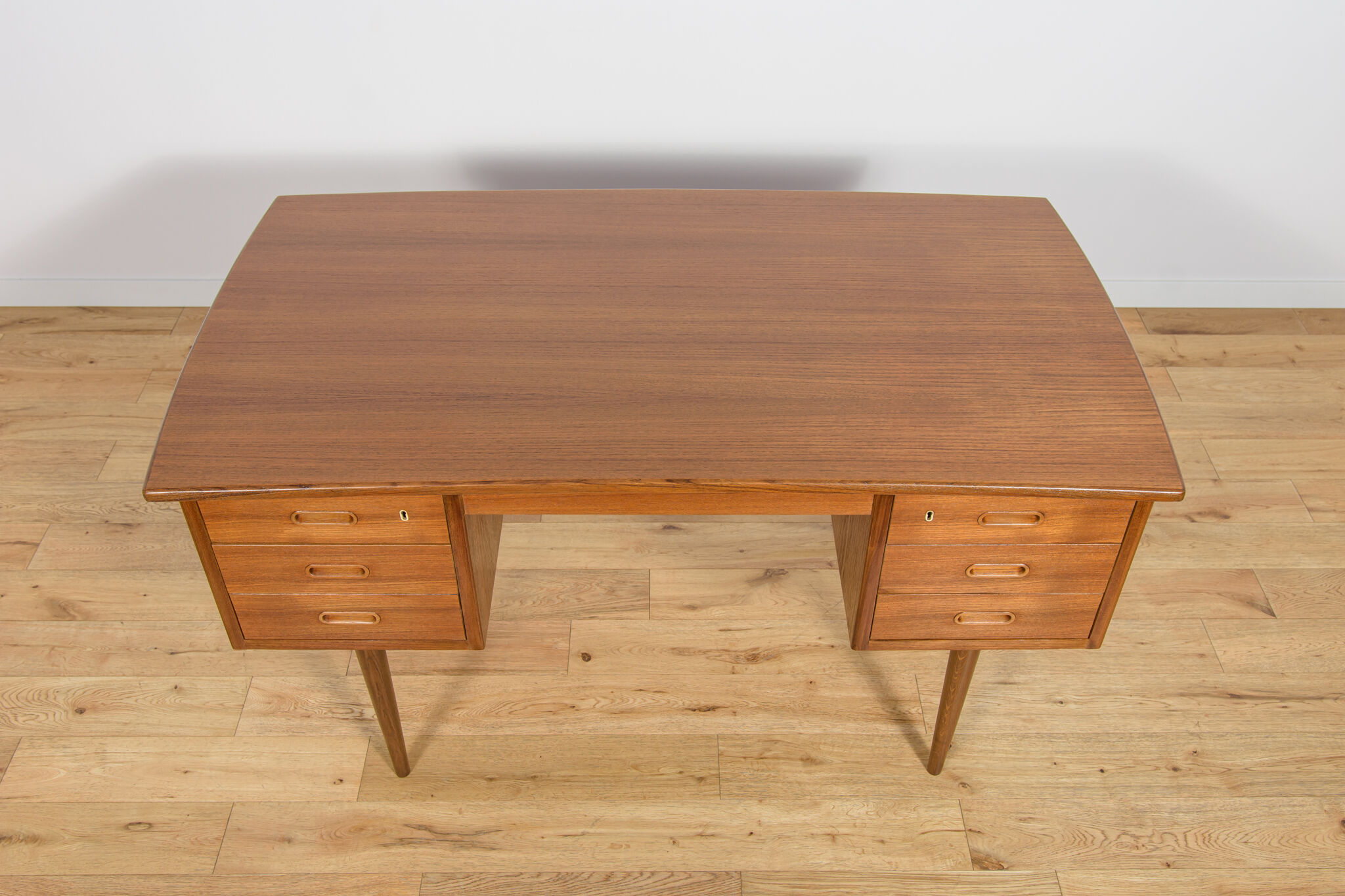 Mid-Century Modern Teak Desk from Edmund Jorgensen, Denmark, 1960s