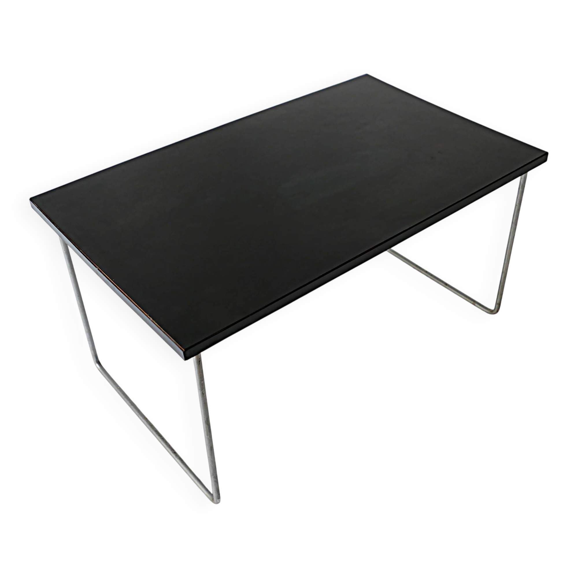 Vintage coffee table design 1960 1970 in Formica 60s 70s design Guariche