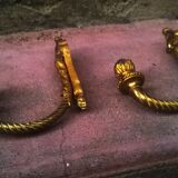 Pair of old curtain pads