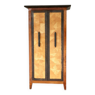 A wooden wardrobe, France 1990s.