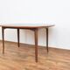 Mid-Century Swedish Teak Table Model „Ovalen” by Carlm Malmsten for Mobel Komponerad AV, 1950s.