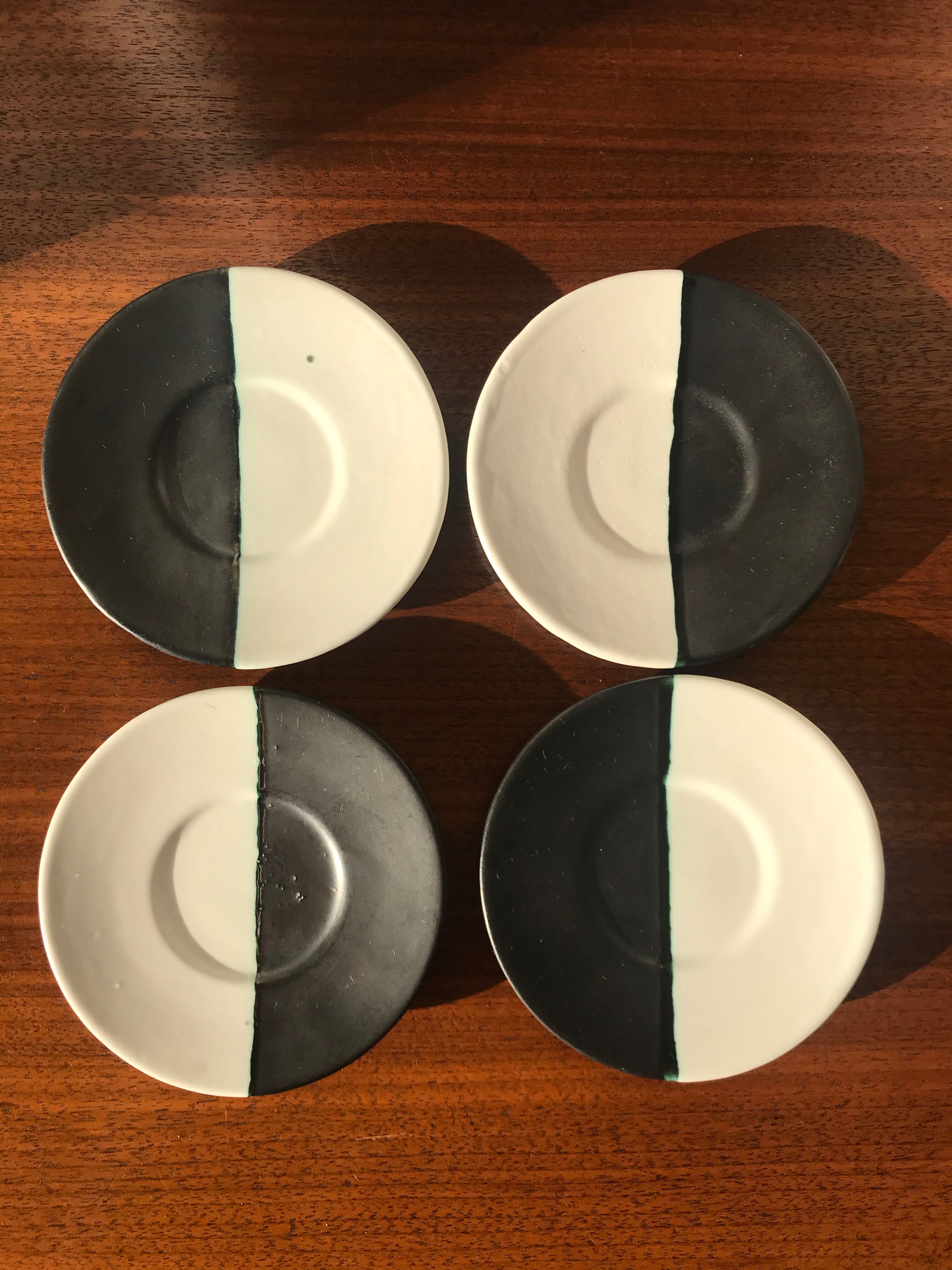 Vallauris ceramic coffee service