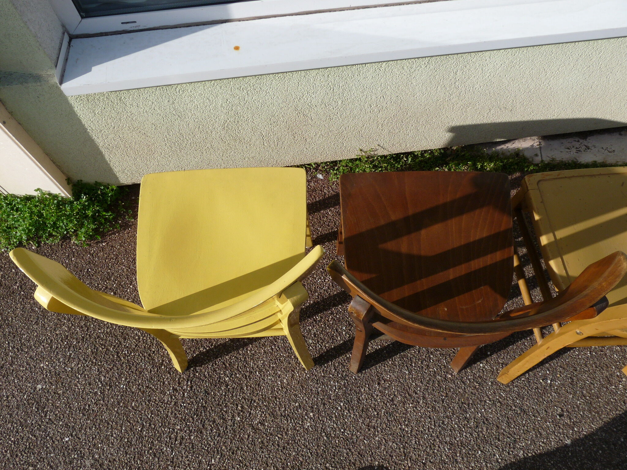 Lot de 6 chaises en bois de bistrot