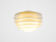 Medium white Verona lamp by Svend Middelboe for Nordisk Solar