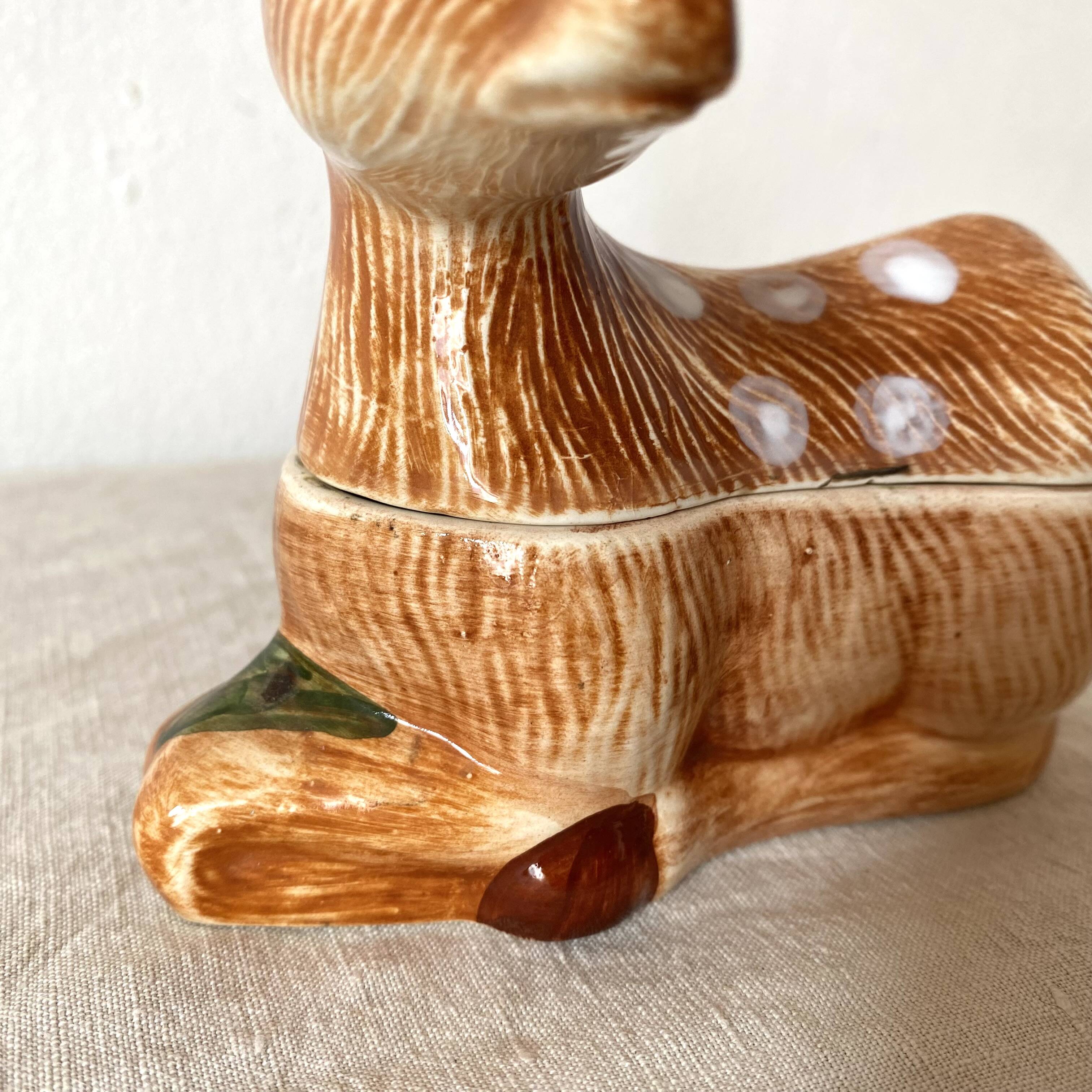 Fawn, zoomorphic terrine Michel Caugant