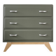 Commode vintage pieds compas