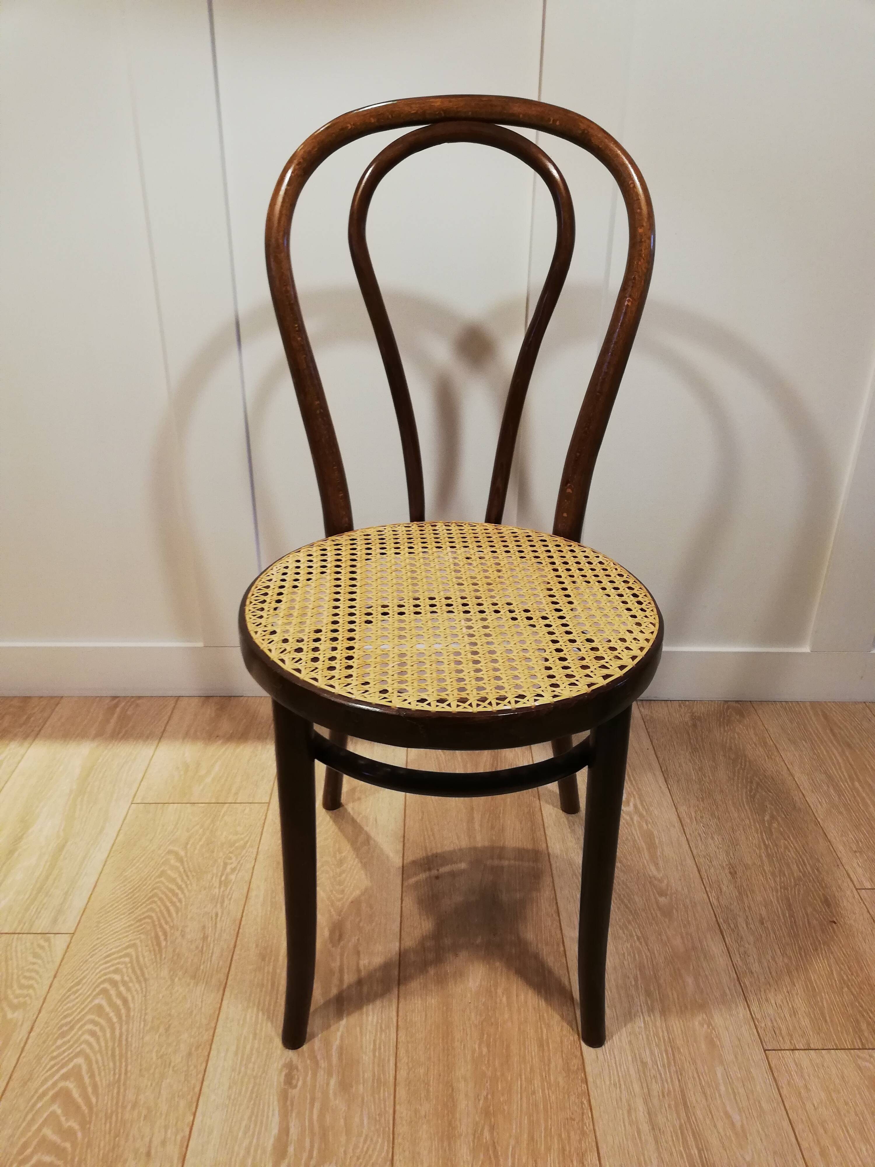 Lot of three bistro chairs