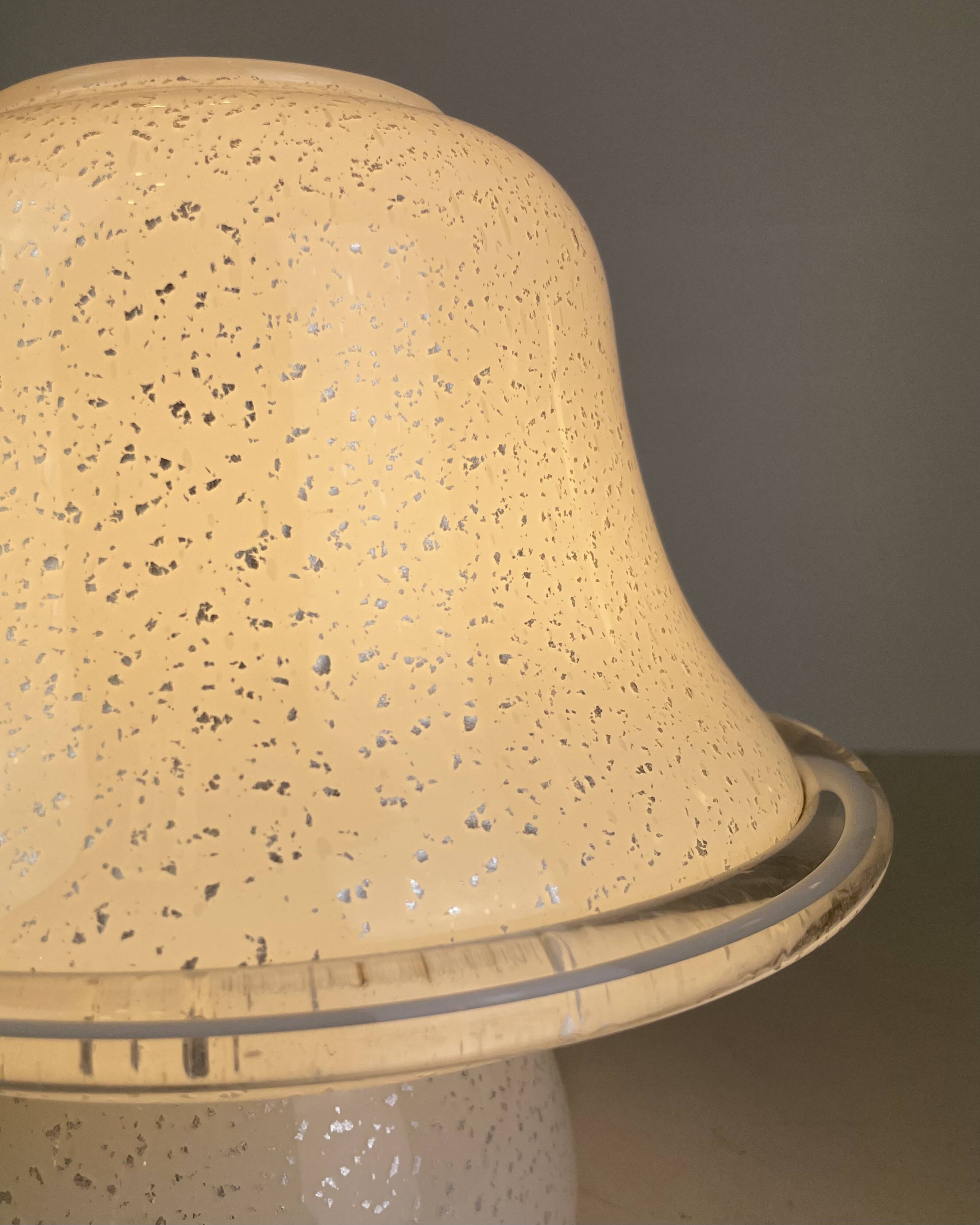 Mushroom Murano Table Lamp, 1980s