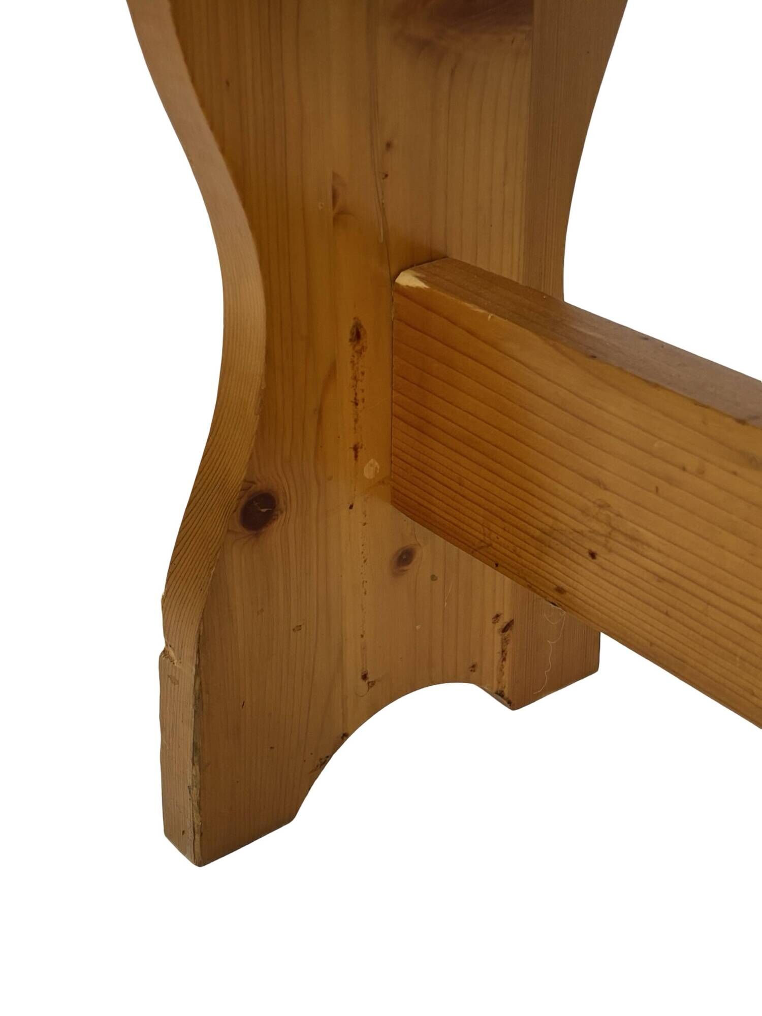 Vintage Pine Bench – 1960s Scandinavian Design small model
