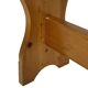 Vintage Pine Bench – 1960s Scandinavian Design small model