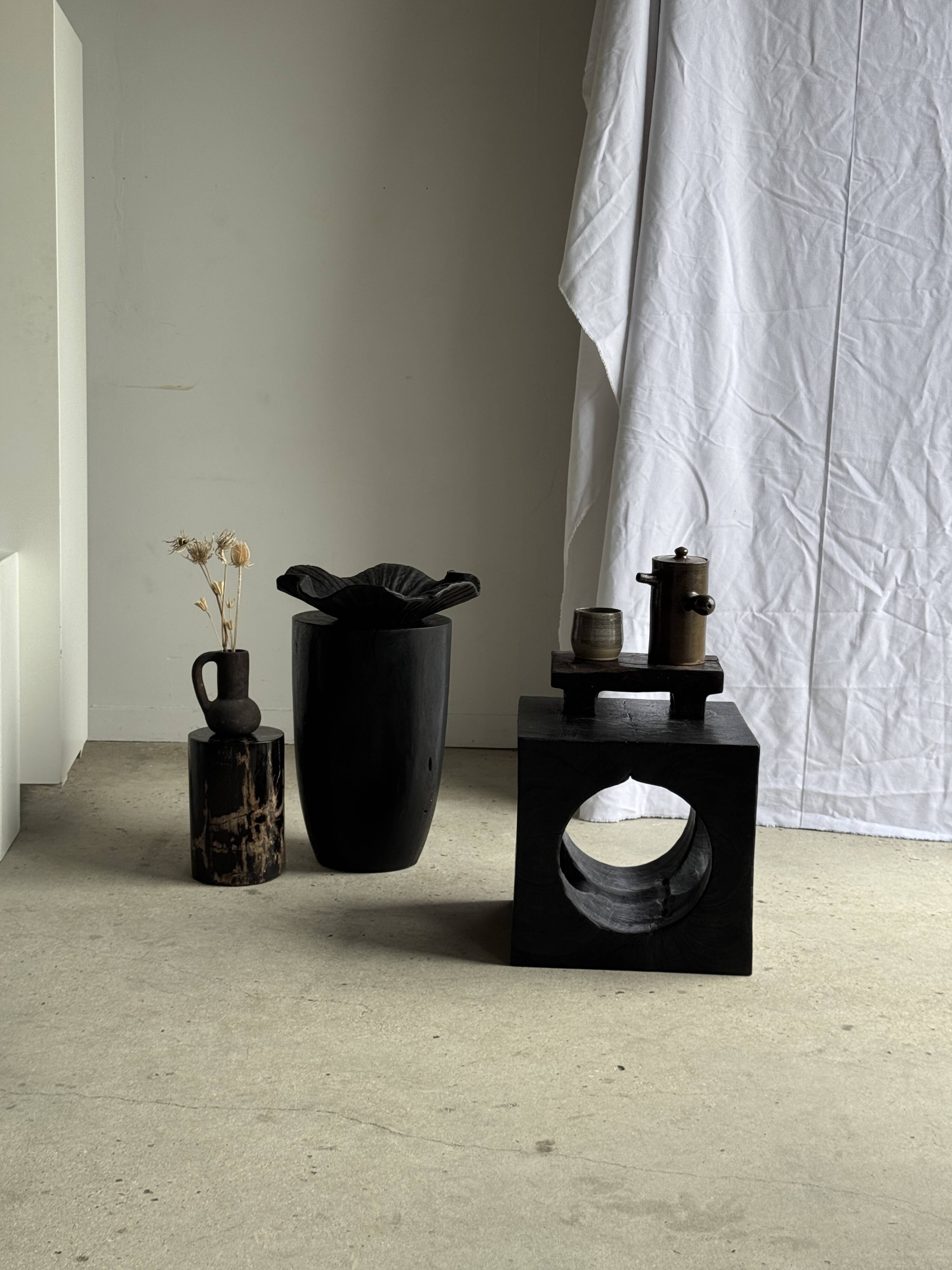 Coffee table, or openwork cubic stool H40 W40