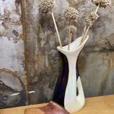 Signed glazed ceramic vase