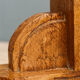 Pair of art deco bookends, solid wood