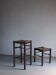 Vintage stool and bar stool with rush seats | Italy | 1970s