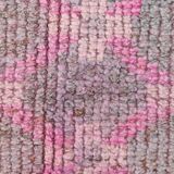 3x12 Pink Persian Vintage Runner Rug, 92x355Cm SK 18193