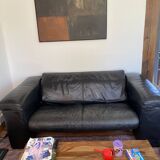Leather sofa