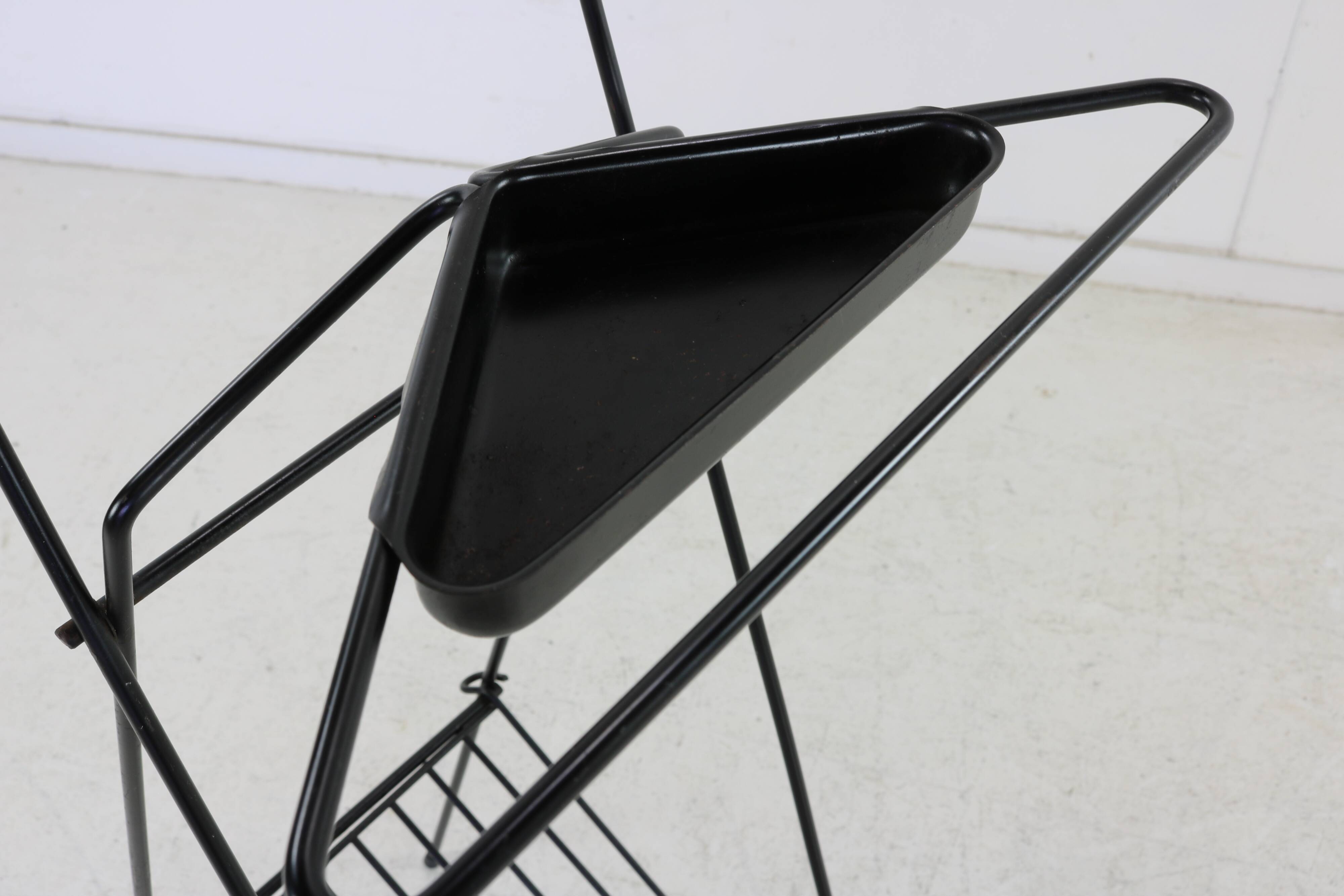 Sixties dutch design wire frame dressboy