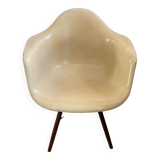 Daw parchment armchair Eames Zénith plastics Herman Miller vintage 1950