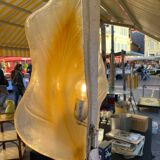 Murano leaf floor lamp