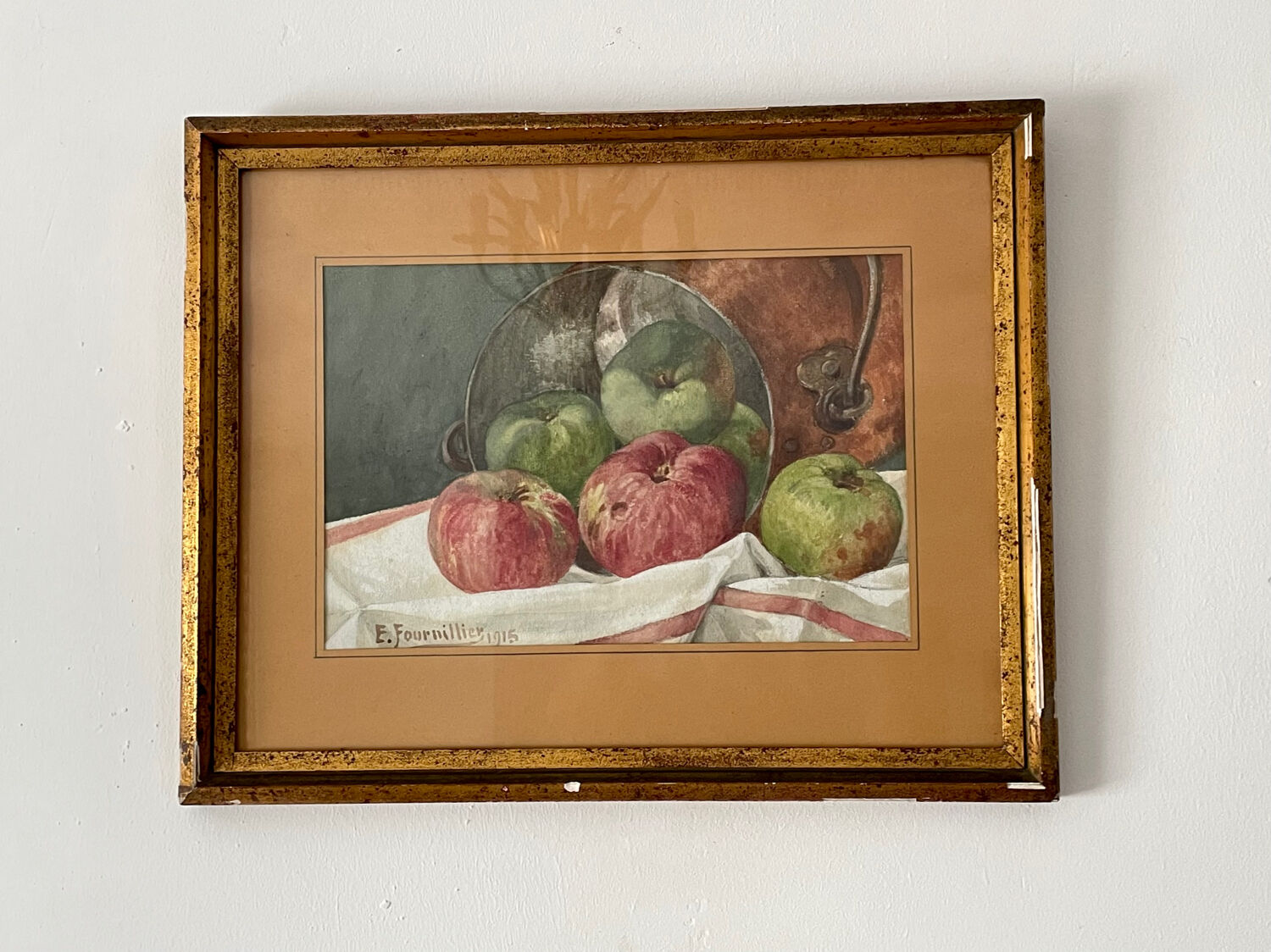 Tableau aquarelle nature morte