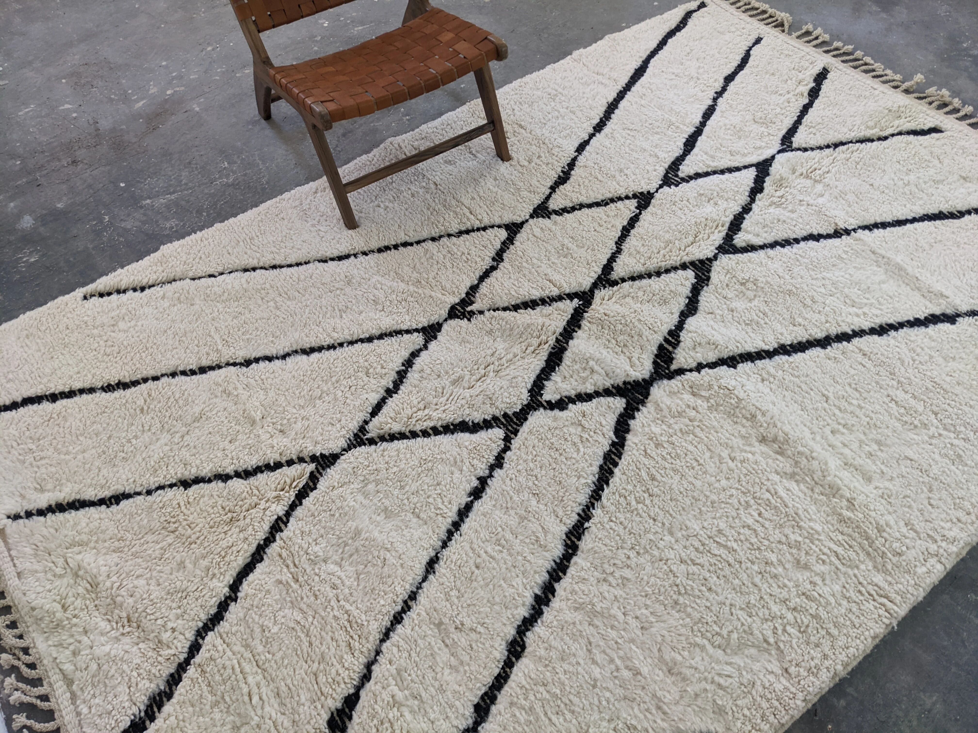 Grand tapis Beni Ouarain, 300 x 200 cm