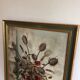 Oil painting on canvas bouquet of flowers