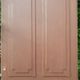 Old solid wood entrance door H225xW86cm right-hand push