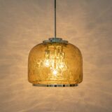 Large Murano pendant lamp by Doria, Germany, 1970s.