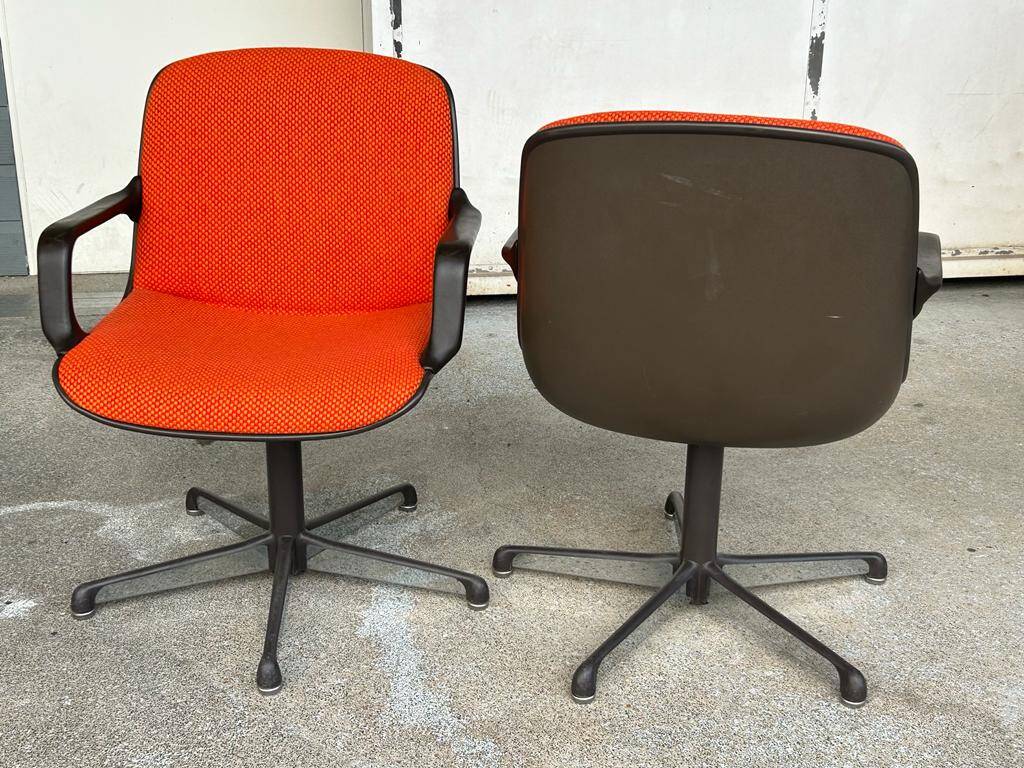 Pair Of Comforto Edition Armchairs Circa 1970