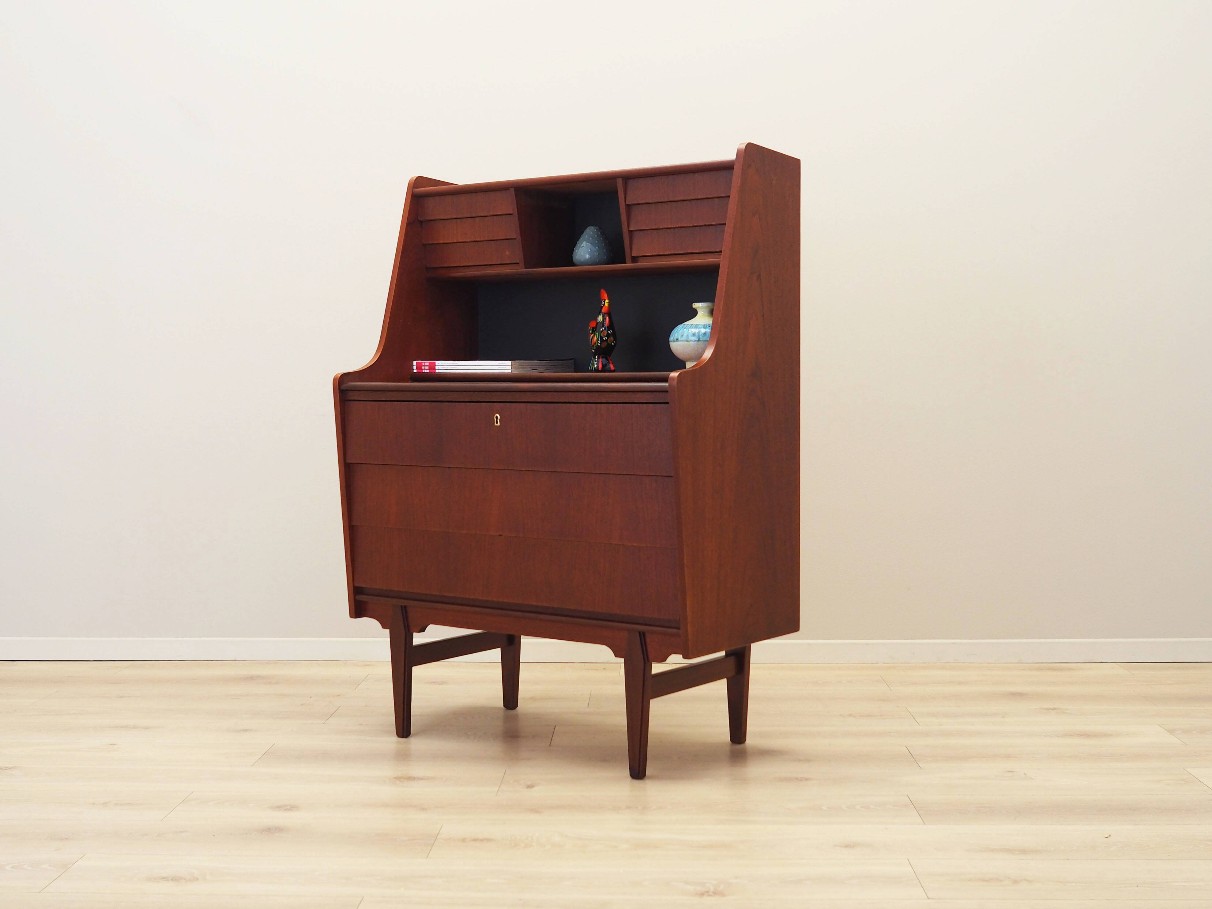 Teak secretary, Danish design, 1970s, production: Denmark