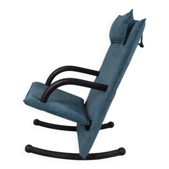 Fauteuil à bascule des années 1980, modèle « T-Line » de Burkhard Vogtherr pour Arflex