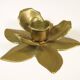 Brass "flower" candle holder, 1970
