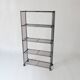 vintage metal bookshelf shelf design Multistrux by Multimueble