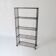vintage metal bookshelf shelf design Multistrux by Multimueble