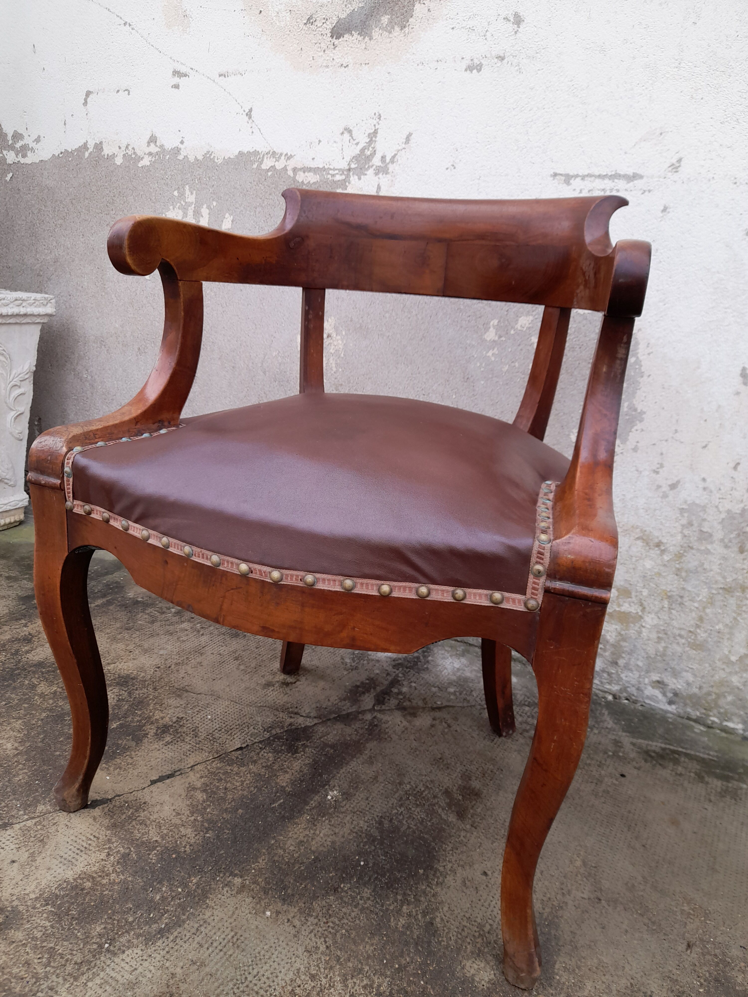 Louis Philippe office armchair 1900