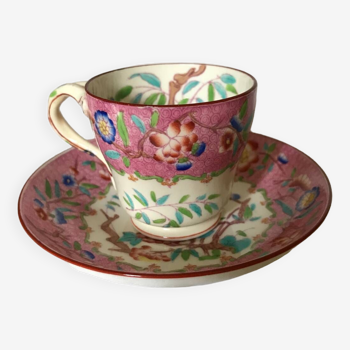 Tasse à café en porcelaine anglaise Minton