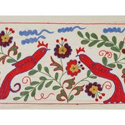 Tapis turc vintage noué à la main 44x96 cm
