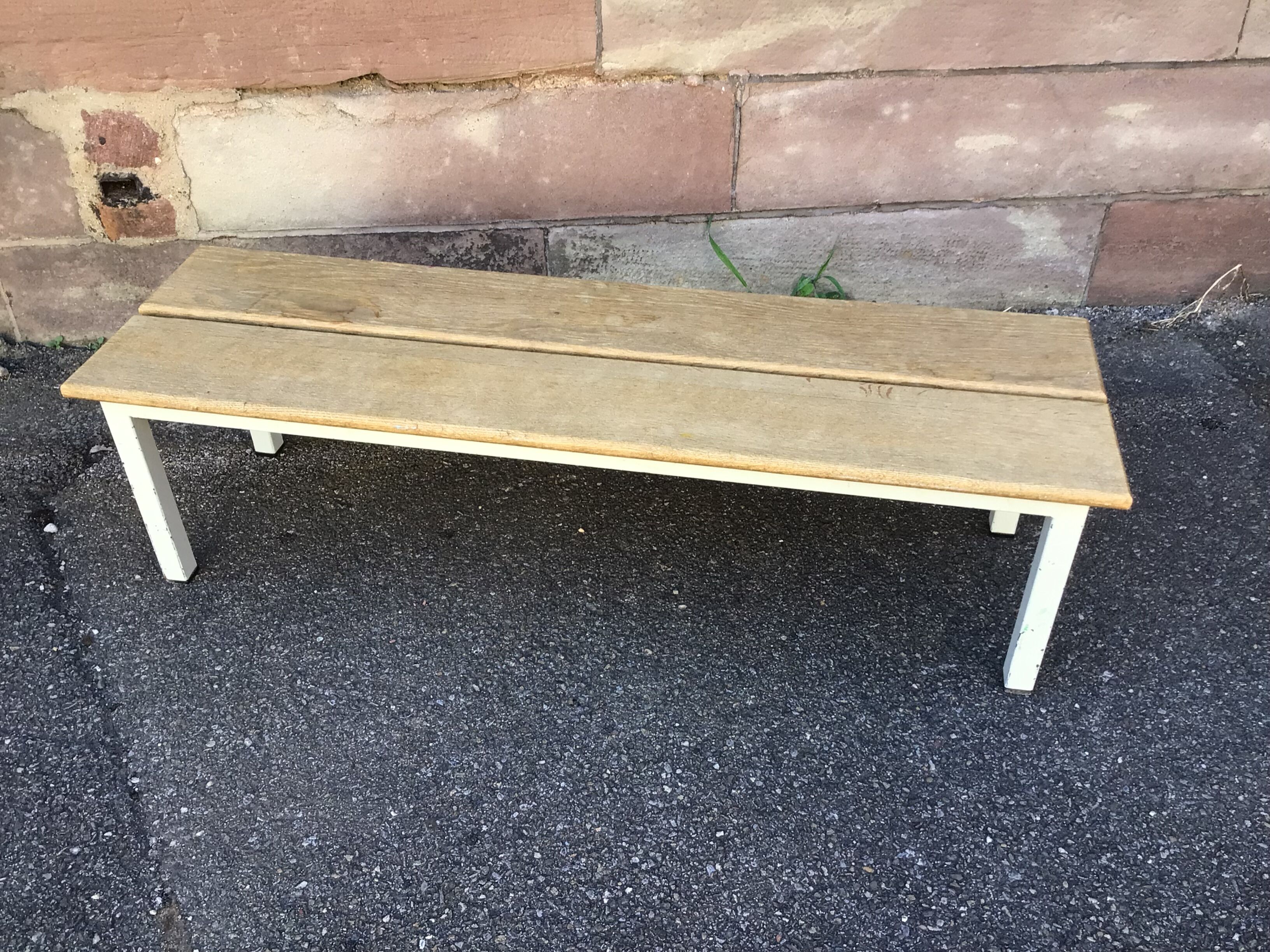 Vintage kindergarten bench