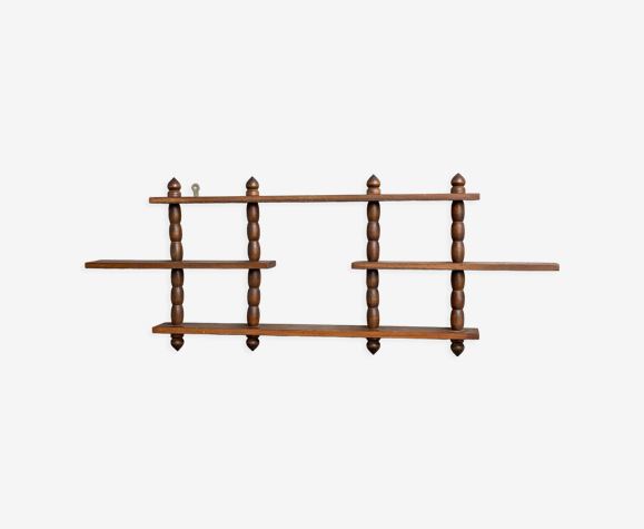 Présentoirs muraux en bois vintage petites étagères pour miniatures