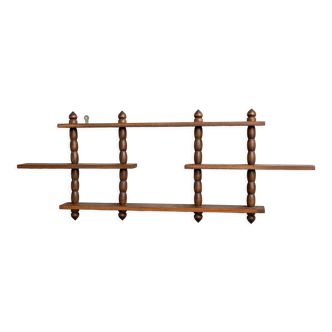 Présentoirs muraux en bois vintage petites étagères pour miniatures