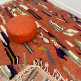 Tapis berbère marocain fait main 276 x 235 CM