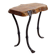Table d'appoint tripode en bois et fer forgé, 1960