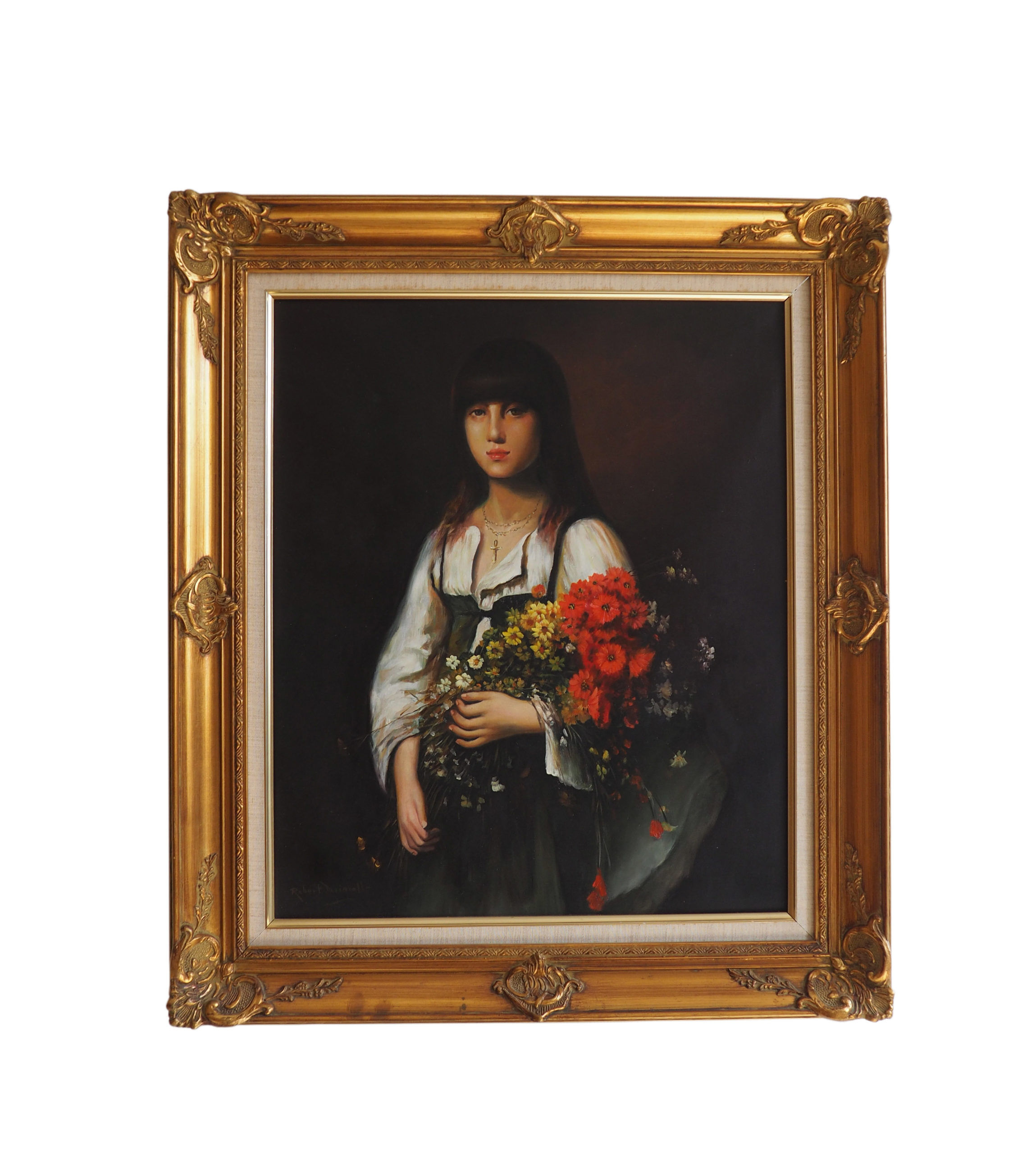 Robert Driscoll " Portrait of a young maiden in summertime"