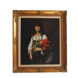 Robert Driscoll " Portrait of a young maiden in summertime"