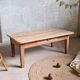 Old and beautiful walnut coffee table