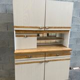 Vintage laminated kitchen buffet 1980s