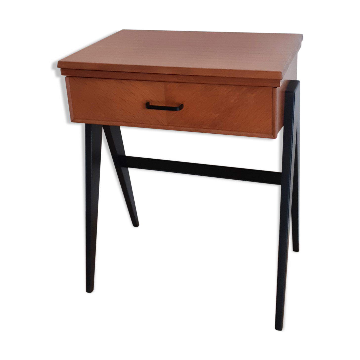 Desk, teak sewing table